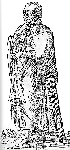 Woman of Alger from Nicolas de Nicolay