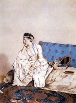 Woman on Divan