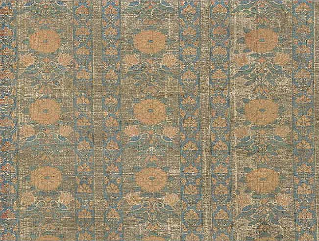 17th century silk brocade