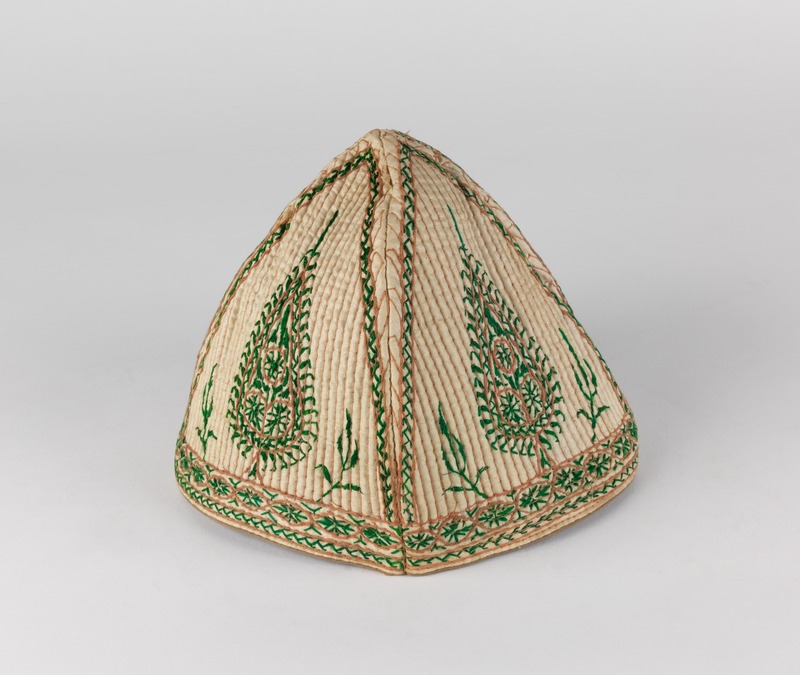 embroidered cotton hat