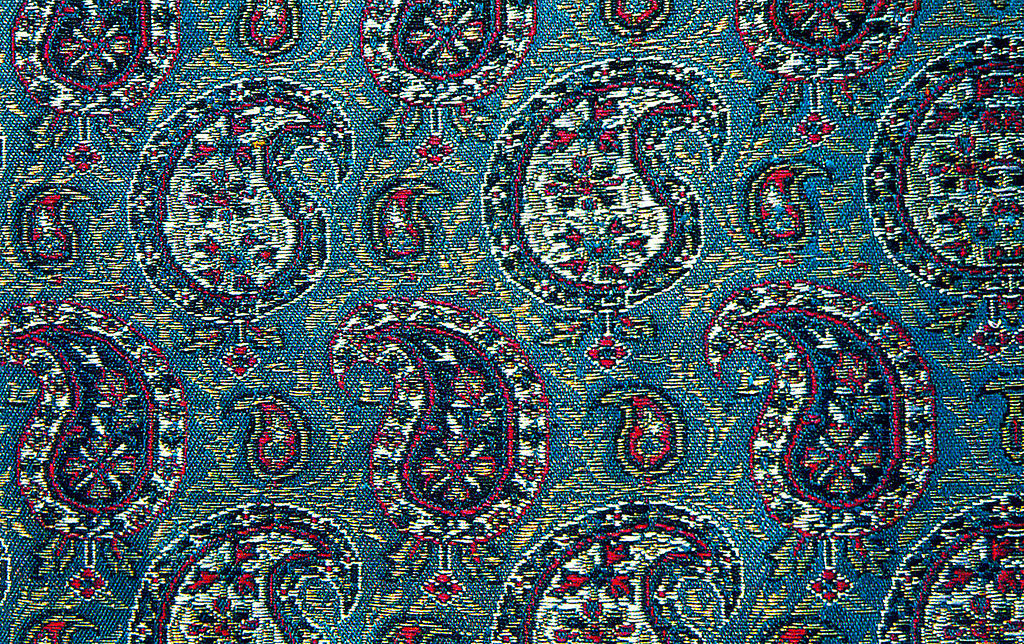 1963 fabric with boteh